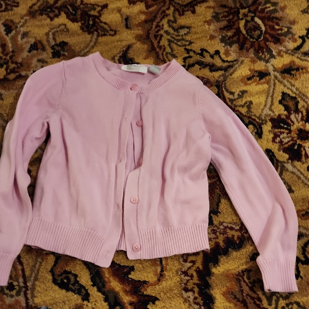 5/25 Place Pink Kid's Cardigan Size 5/6 ..